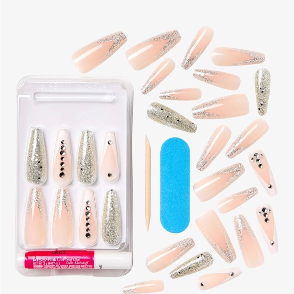 NIB Kiss Nails. Buy Individual or Buy all 3. Sizes:Short, Long, or XLong Presson - Picture 11 of 13